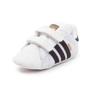 Infant adidas superstar Athletic used w/ box